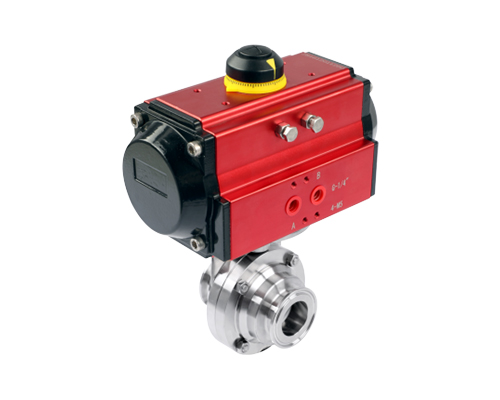 臥式氣動(dòng)蝶式球閥